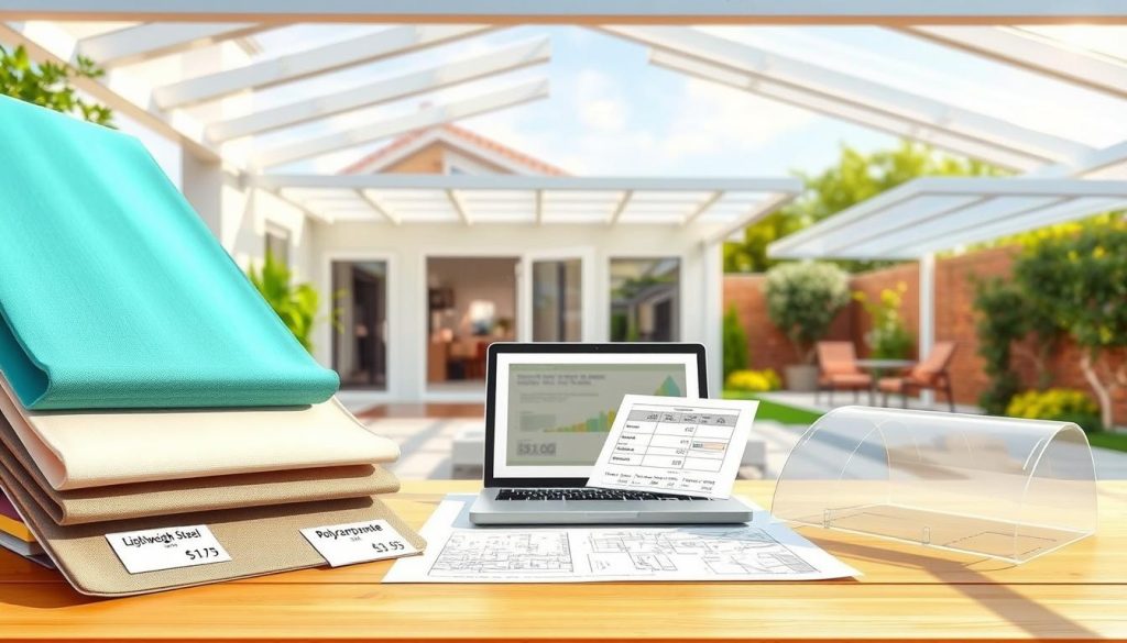 estimasi harga kanopi berbagai material