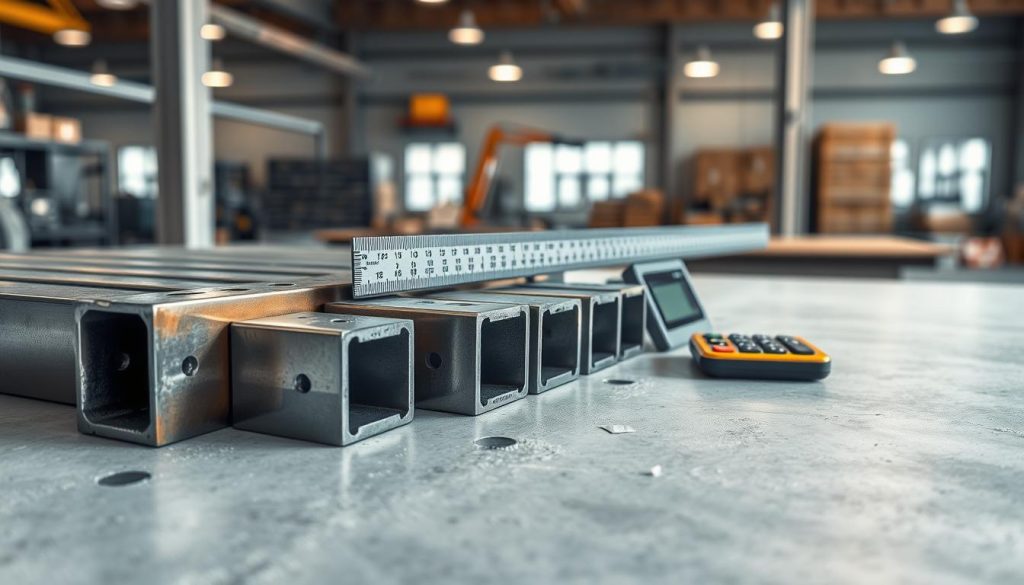 spesifikasi dan varian ukuran besi wf