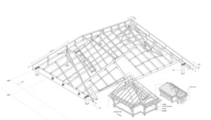 detail atap baja ringan dwg