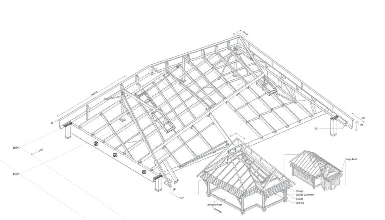 detail atap baja ringan dwg
