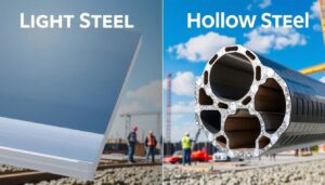 perbedaan baja ringan dan hollow