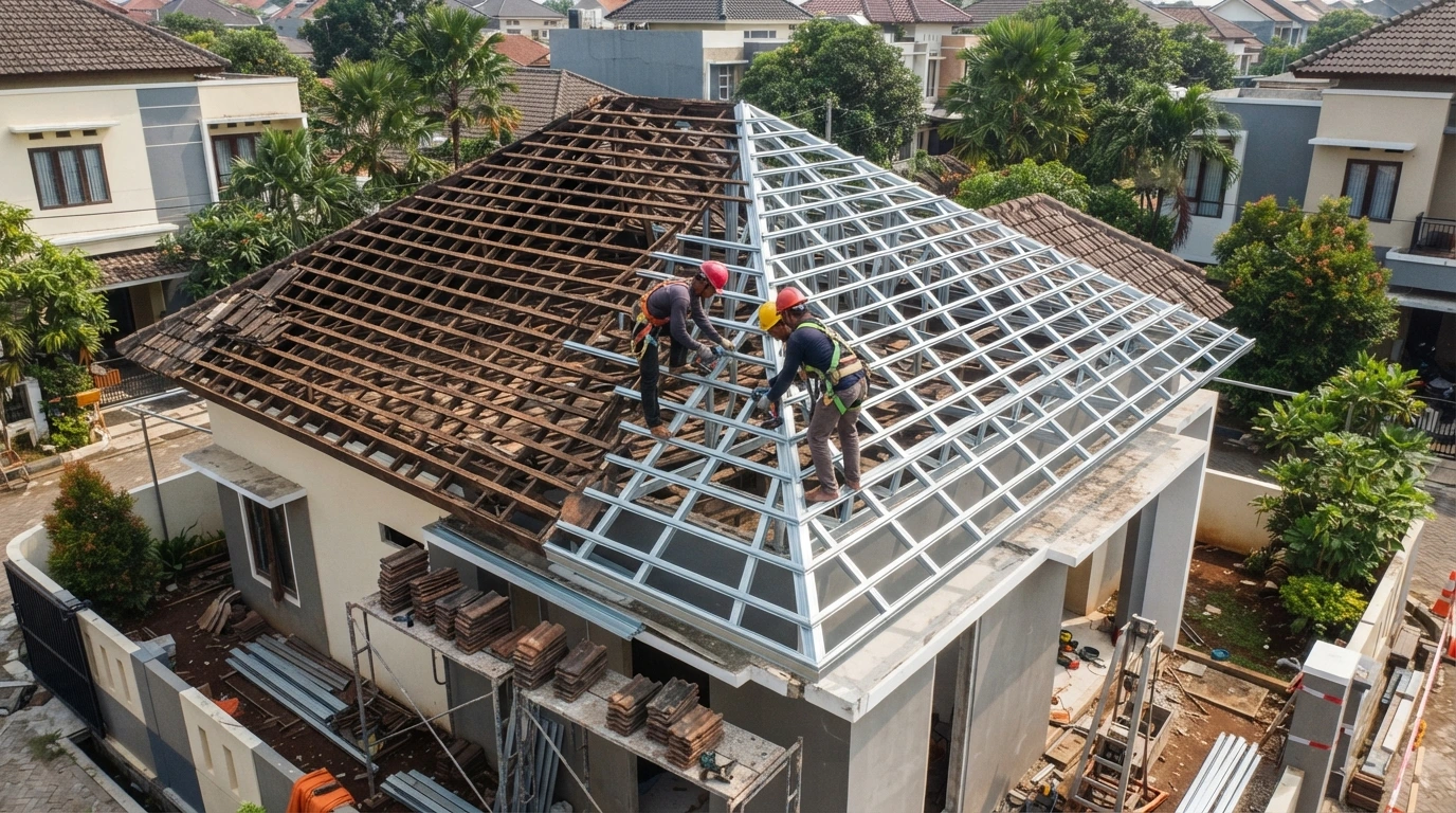 Kapan-Harus-Renovasi-Jasa-Ganti-Atap-Kayu-ke-Baja-Ringan